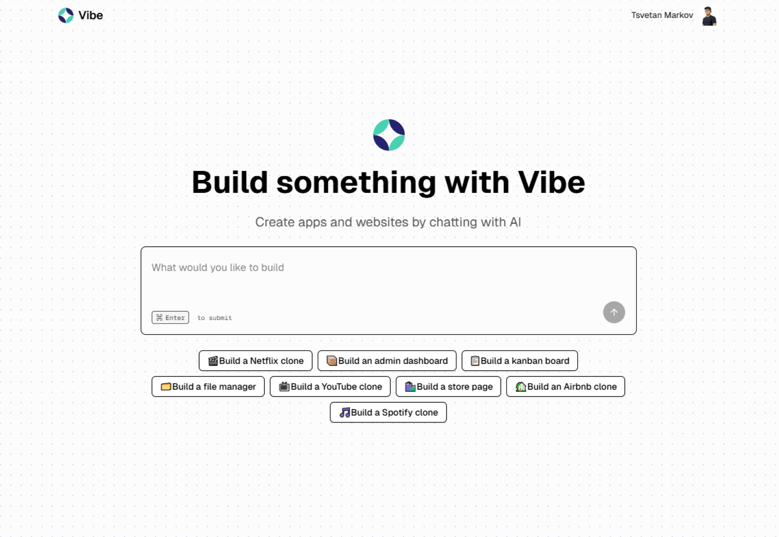 Vibe Coding Assistant - Project Screenshot